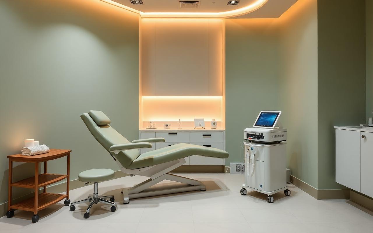 Professional treatment room at TRU Integrative Wellness