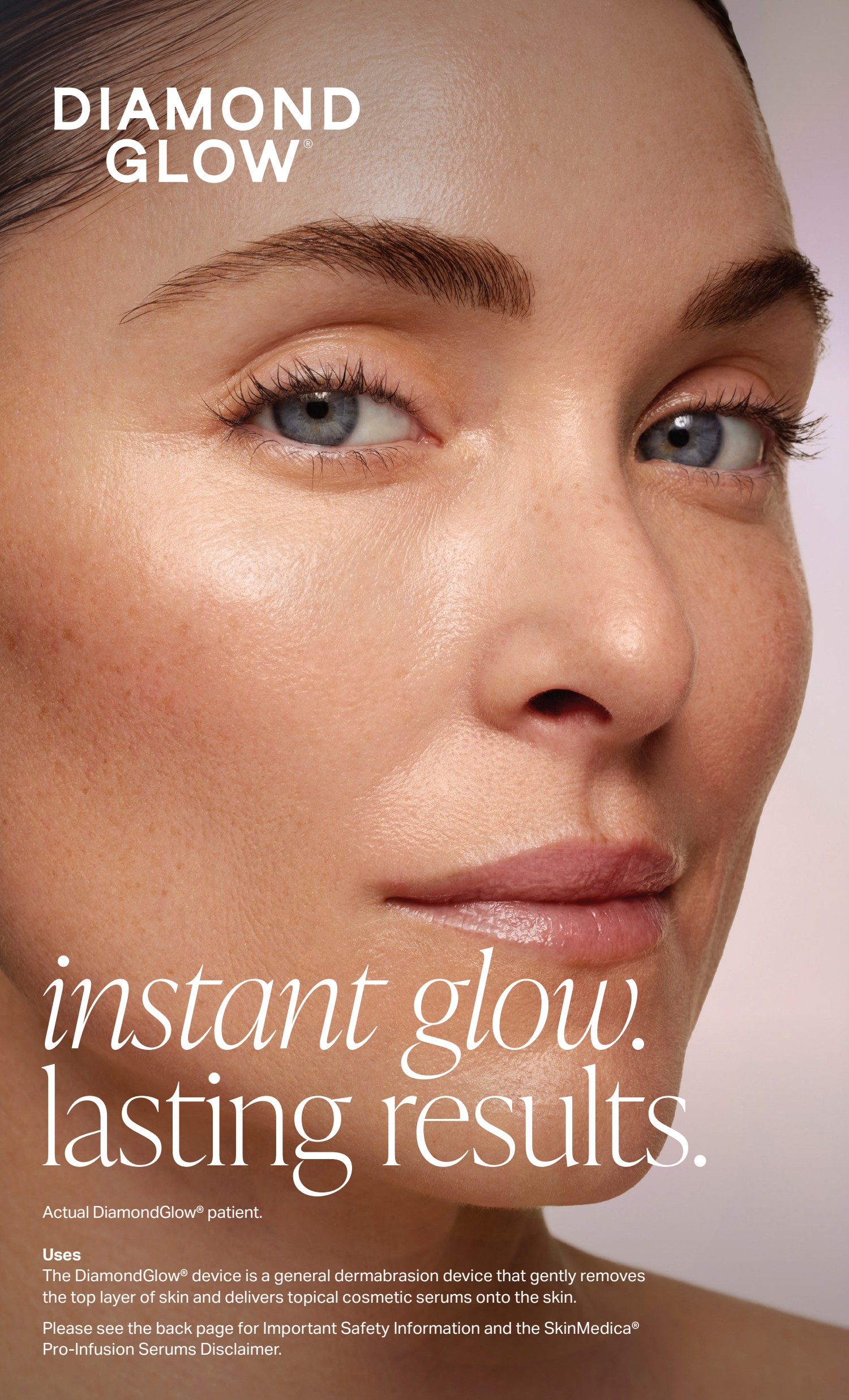 DiamondGlow® facial — instant glow, lasting results